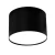 Decorativi Oprawa sufitowa LED 9W CCT 3000K-6000K czarna IP54 1403