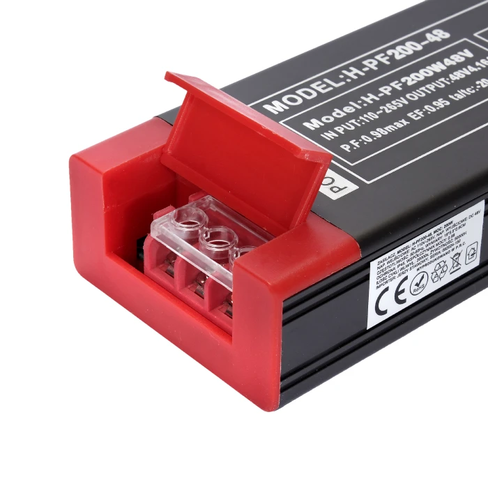 Zasilacz do szyn magnetycznych H-PF200-48 200W czarny 1256 - Decorativi