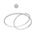 Lampa LED Ring wisząca na pilota LED 60W 889 - Decorativi