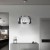 Lampa szklana chrom COSMOS koraliki z prześwitami 50cm 519 - Decorativi
