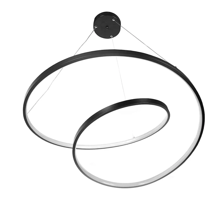 Lampa LED Ring wisząca na pilota LED 60W 888 - Decorativi