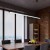 Lampa nowoczesna zwis linia 120 cm LED 40W czarna 4000K 381 - Decorativi