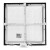 Panel LED NATYNKOWY czarny 40X40cm 36W barwa neutralna 4000K 644 - Decorativi