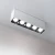 Lampa liniowa natynkowa 15W  3000K biała 1059 - Decorativi