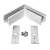 Narożnik Mini Magnetic LL-16ZJ 90° B biały 1183 - Decorativi