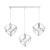 Lampa wisząca Loft Sweden prosta biała 1270 - Decorativi