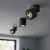 Reflektor sufitowy BROKEN LED 12W 3000K czarny 1291 - Decorativi