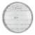 Plafon natynkowy LED 40cm okrągły 40W 3000K biały 1316 - Decorativi