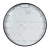 Plafon natynkowy LED 40cm okrągły 40W 3000K czarny 1318 - Decorativi