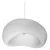 Lampa wisząca ROSTIA 48cm E27 biała struktura 1366 - Decorativi