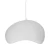 Lampa wisząca ROSTIA 70cm E27 biała struktura 1367 - Decorativi