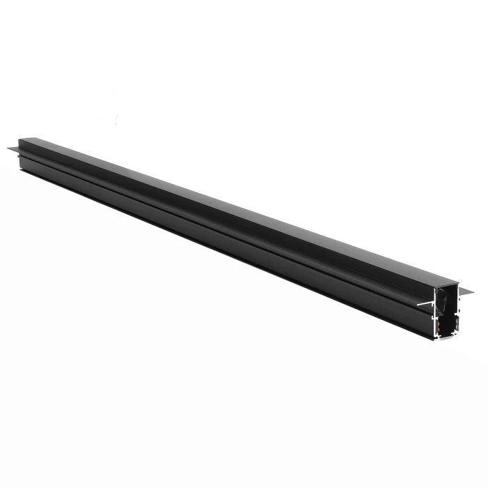 Szyna magnetyczna 1F podtynkowa czarna 150cm 1027 – Decorativi