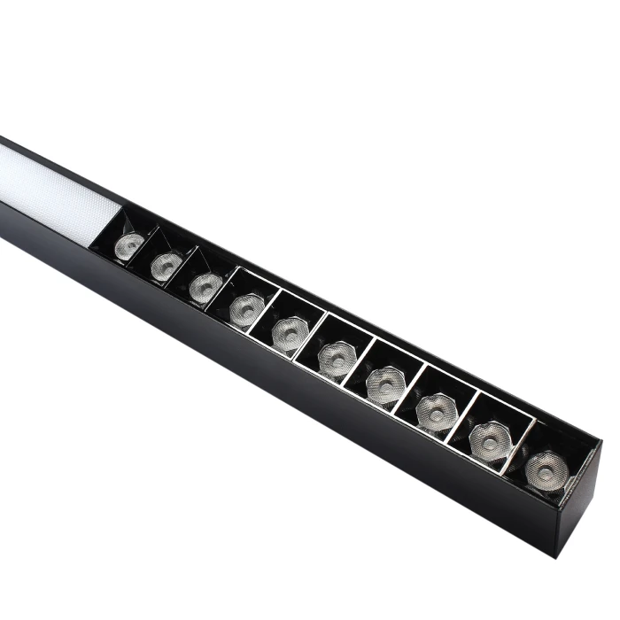 Lampa liniowa premium czarna 40W 3000K 1041 – Decorativi