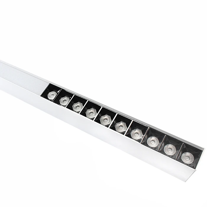 Lampa liniowa premium czarno-biała 40W 3000K 1043 – Decorativi