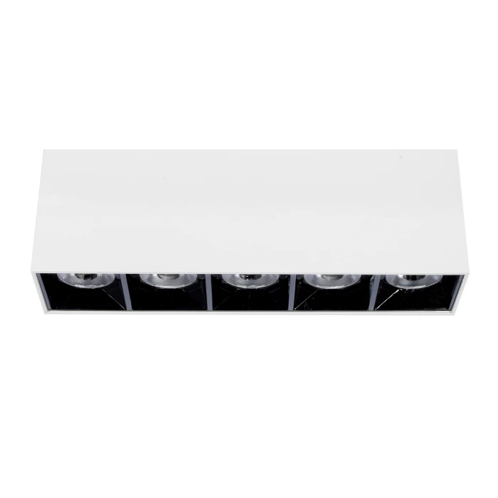 Lampa liniowa natynkowa 15W  3000K biała 1059 - Decorativi