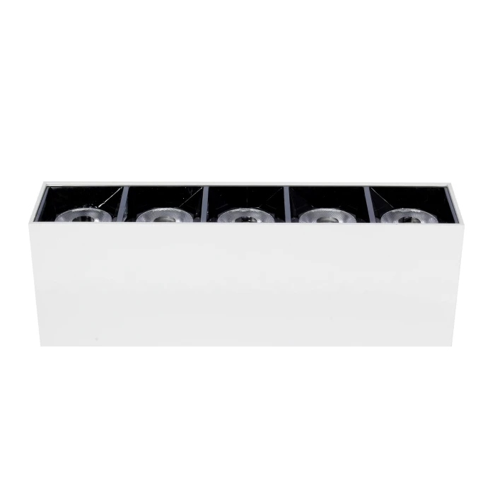 Lampa liniowa natynkowa 15W  3000K biała 1059 - Decorativi