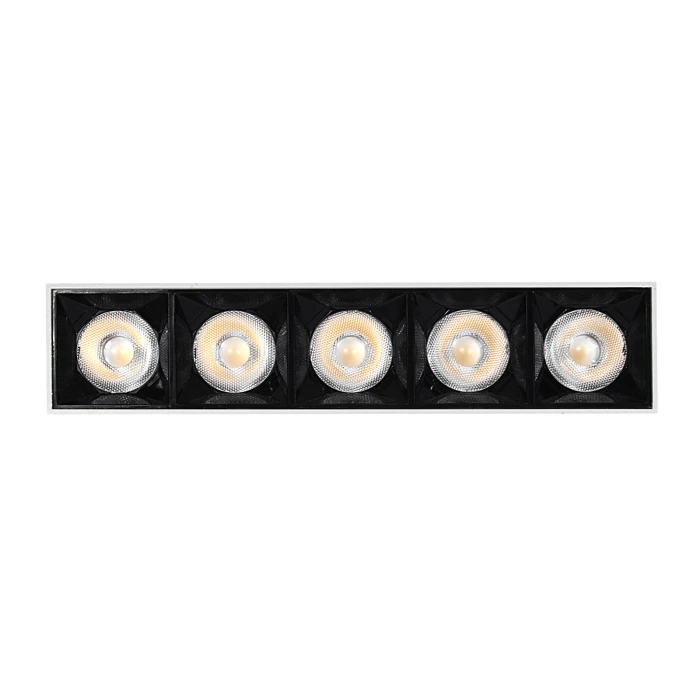Lampa liniowa natynkowa 15W  3000K biała 1059 - Decorativi