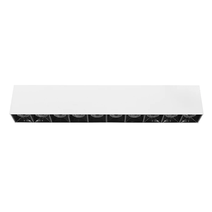 Lampa liniowa natynkowa 30W  3000K biała 1063 - Decorativi