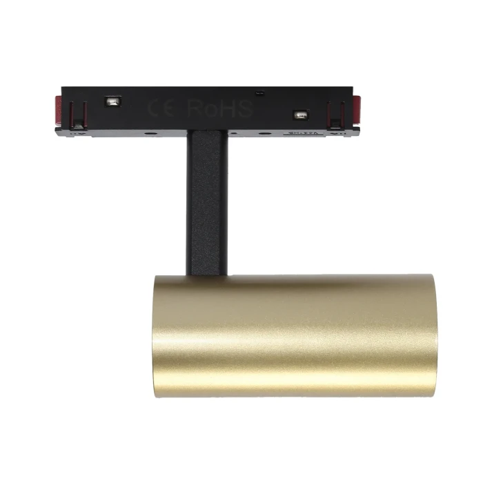 Reflektor spot do szyn magnetycznych złoty 1F 7W 3000K 1076 - Decorativi