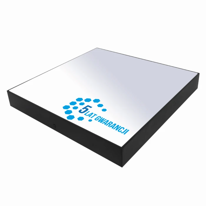 Lampa Panel do łazienki Mora 30x30 24W IP44 CCT czarna 1184 - Decorativi