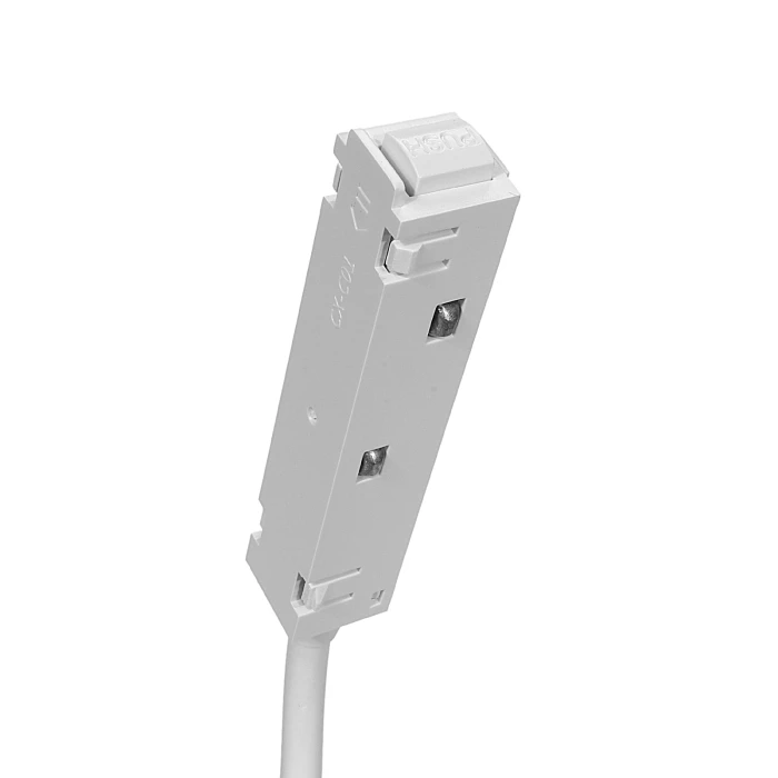 Złącze elektryczne białe potrójne 