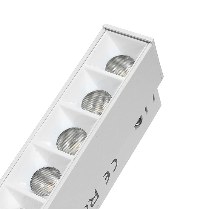 Lampa do szyn magnetycznych 6W 3000K biała 1254 - Decorativi