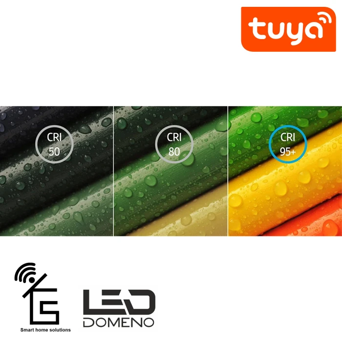 Linia LED Do Szyn Magnetycznych TUYA 12W CCT Biała 1301 - Decorativi