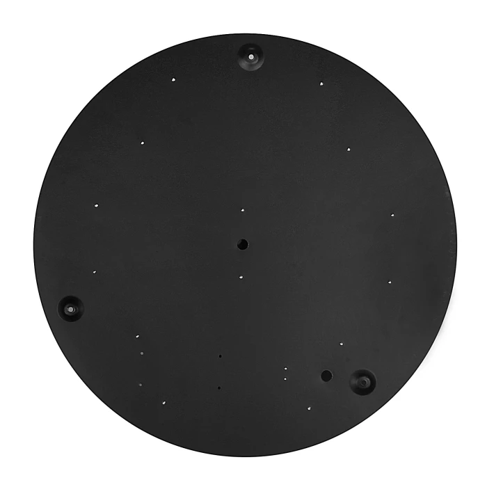 Plafon natynkowy LED 40cm okrągły 40W 3000K czarny 1318 - Decorativi