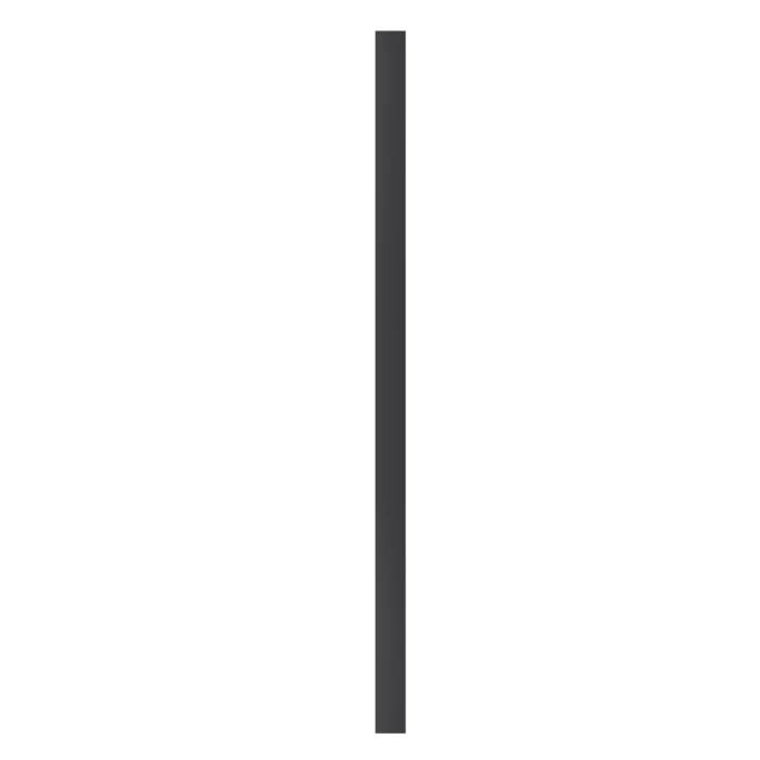 Zewnętrzny kinkiet elewacyjny LED 120cm 22W 4000K czarny IP54 1323 - Decorativi