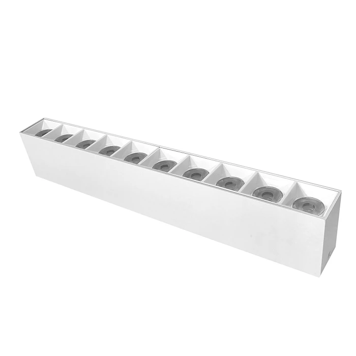 Lampa liniowa natynkowa 30W 3000K biała 1348 - Decorativi