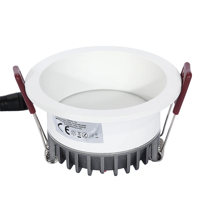 Oprawa wpuszczana łazienkowa biała 6W IP44 4000K 1388 - Decorativi
