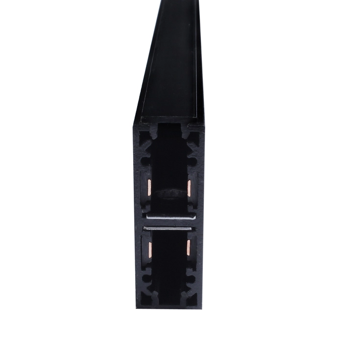 Szyna magnetyczna wisząca dwustronna un5-h micro magnetic 200cm czarna 1555 - decorativi