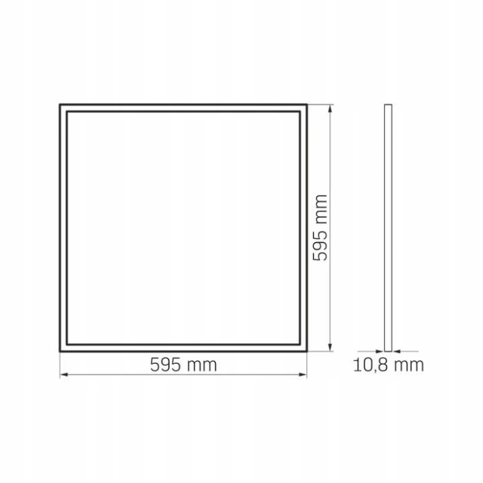 Panel LED rama świetlna 40W 4000K 669 - Decorativi