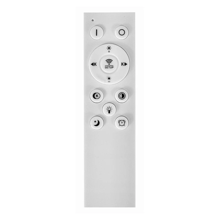 Lampa sufitowa okręgi LED 100W + PILOT CZARNA  881 - Decorativi