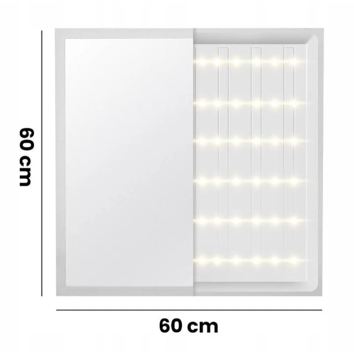 Panel natynkowy LED 60x60cm 40W biały 130lm/W 950 4000K 950 - Decorativi