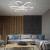 Lampa sufitowa dekoracyjna OKRĘGI 100W + Pilot BIAŁA 880 - Decorativi