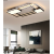 Designerska czarna lampa sufitowa na pilota do salonu 118W 441 - Decorativi