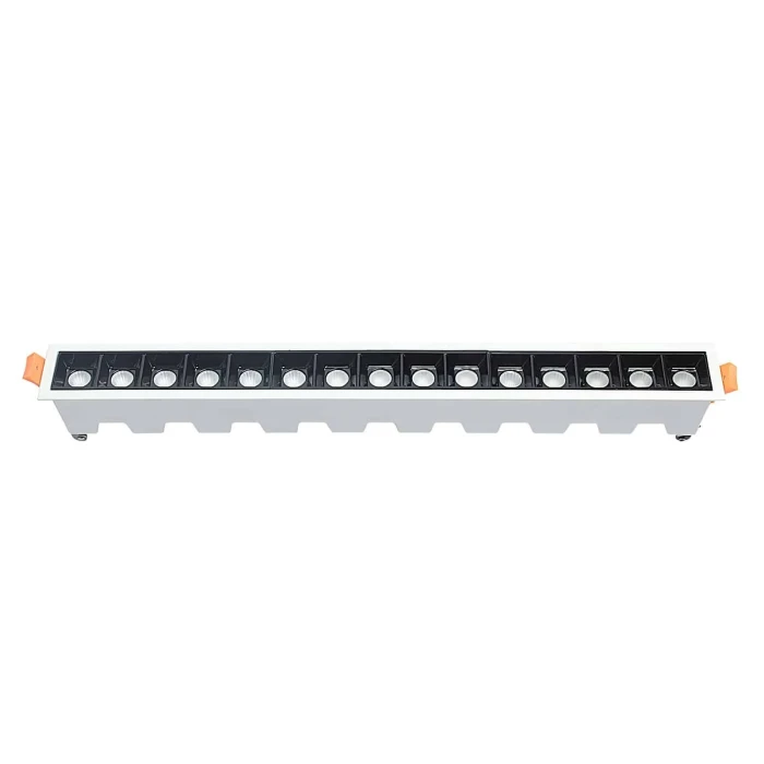 Lampa liniowa LED wpuszczana 30W 4000K biała 591 - Decorativi