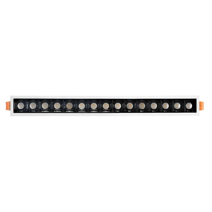 Lampa liniowa LED wpuszczana 30W 4000K biała 591 - Decorativi