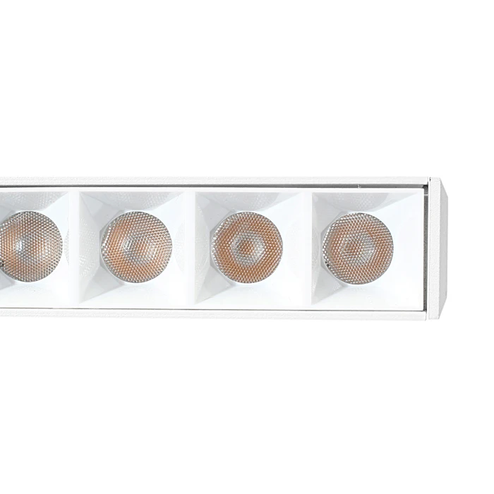 Lampa z diodami do szyn magnetycznych biała 24W 3000K - TYP B 1132 - Decorativi