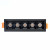 Lampa liniowa LED wpuszczana podtynkowa 10W 3000K czarna 582 - Decorativi