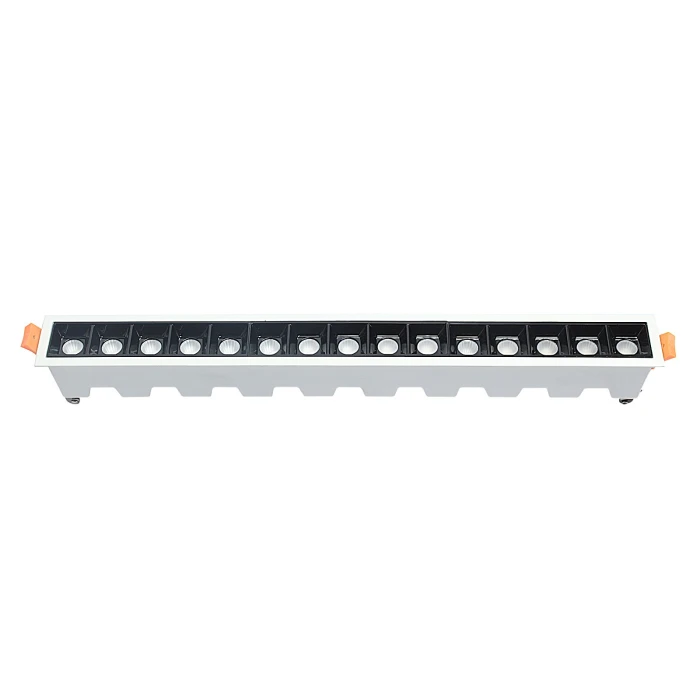 Lampa liniowa LED wpuszczana 30W 3000K biała 592 - Decorativi