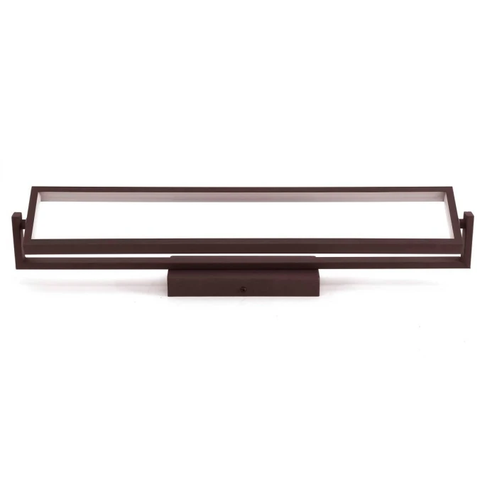 Kinkiet Led LED 20W 4000K brąz do mieszkania loft  533 - Decorativi