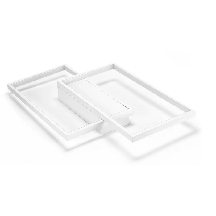 Lampa Sufitowa Dekoracyjna na pilota do sypialni LED 48W 143 biała - Decorativi