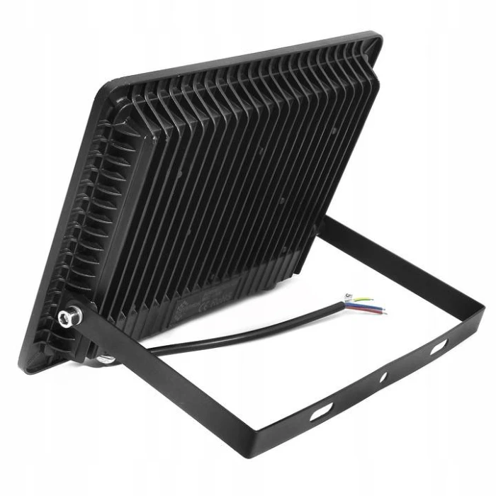 Halogen naświetlacz czarny LED bez czujnika ruchu 100W B.NEUTRALNA 4000K 243 - Decorativi