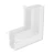 Łącznik magnetyczny sufit-ściana biały 12,5mm 1153 - Decorativi