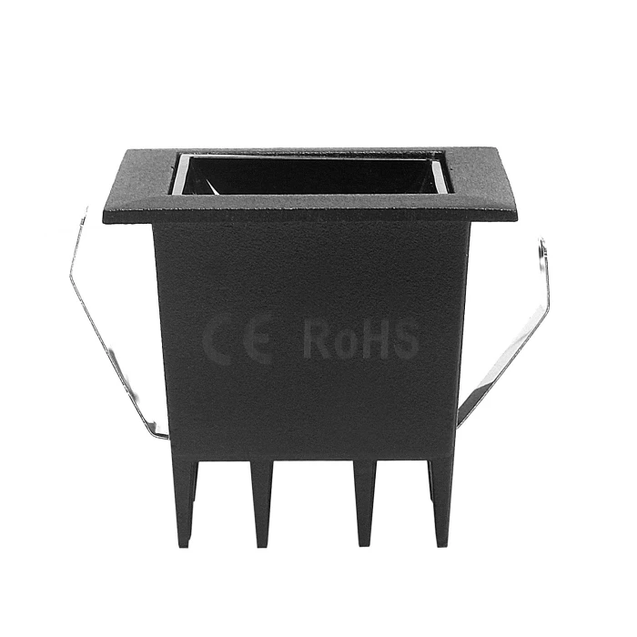 Lampa liniowa LED wpuszczana podtynkowa 2W 4000K czarna 573 - Decorativi