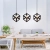 Lampa Loftowa na listwie Kostka  3xE27 do salonu ciekawa 504 - Decorativi