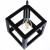 Lampa Loftowa na listwie Kostka  3xE27 do salonu ciekawa 504 - Decorativi