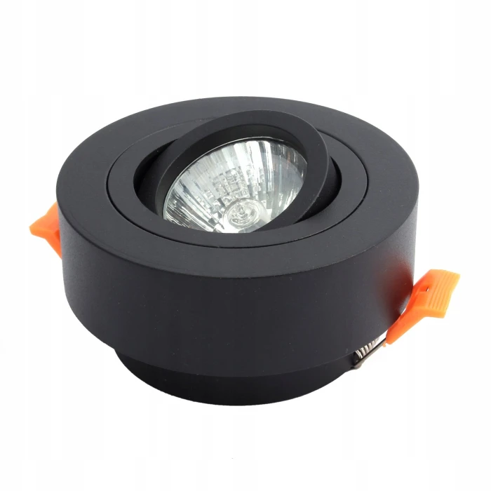 Lampa spot halogenowa ruchoma czarna GU10 224 - Decorativi